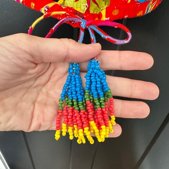 Farm Rio Red Magic Forest Crop Top Small - Picture 7 of 8